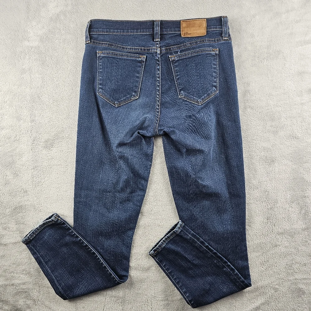 J. Crew Toothpick Ankle Blue Denim Jeans Womens Size 27 - Picture 10 of 12